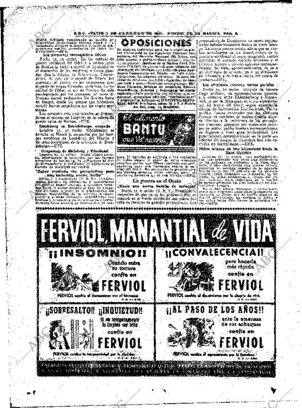 ABC MADRID 01-02-1945 página 8