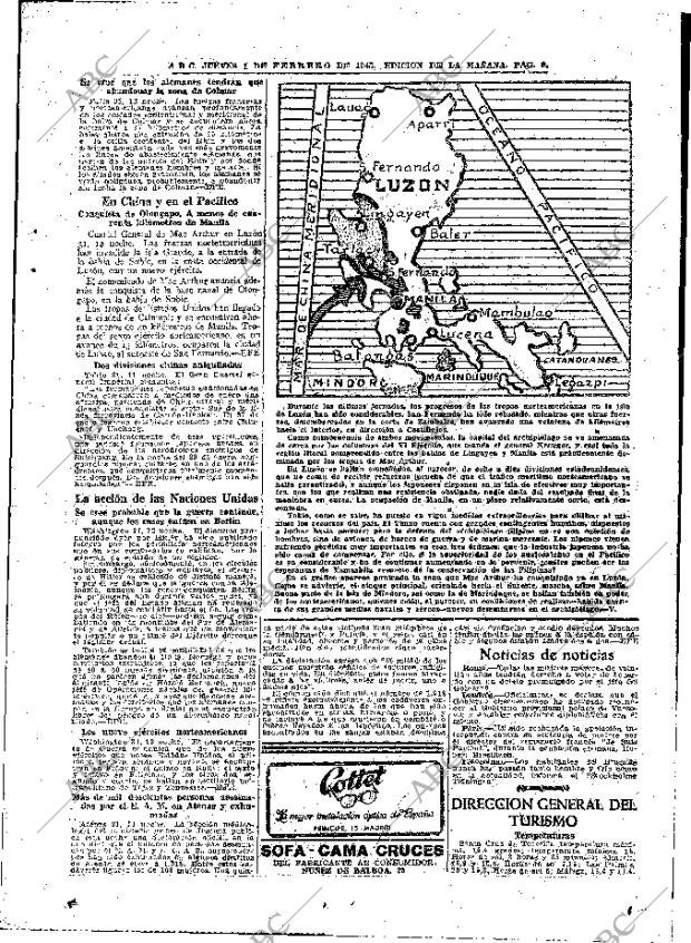 ABC MADRID 01-02-1945 página 9