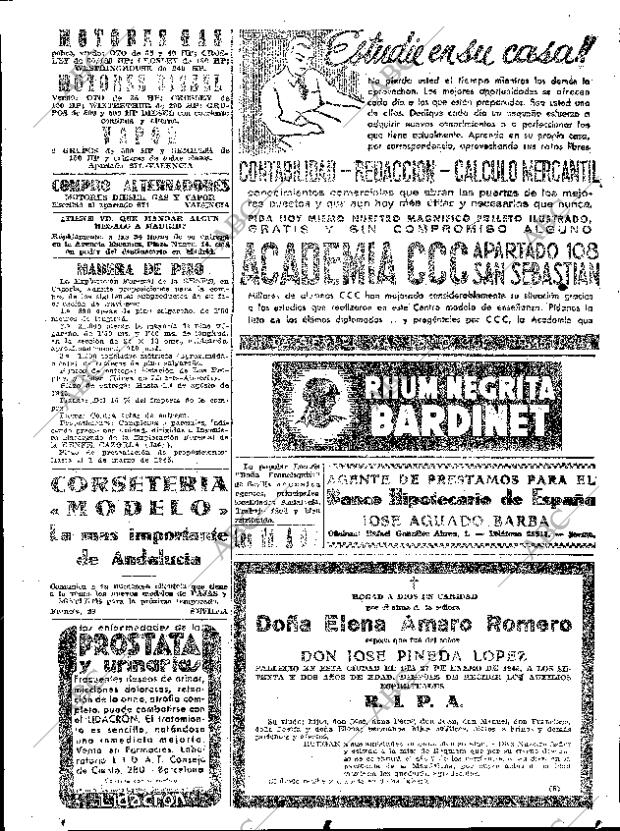 ABC SEVILLA 06-02-1945 página 14