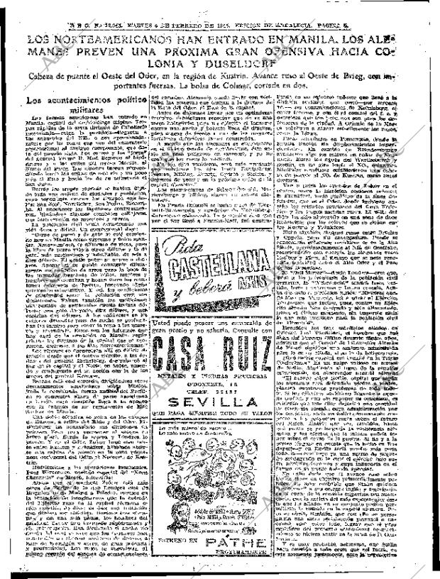 ABC SEVILLA 06-02-1945 página 5