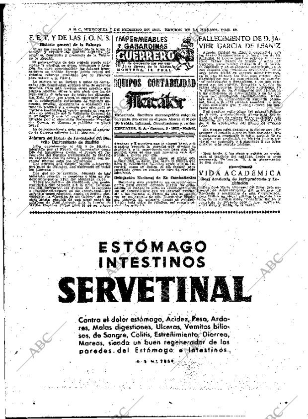 ABC MADRID 07-02-1945 página 10