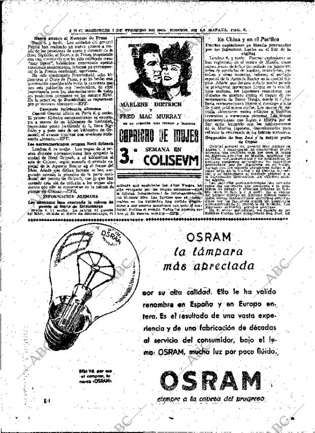 ABC MADRID 07-02-1945 página 8