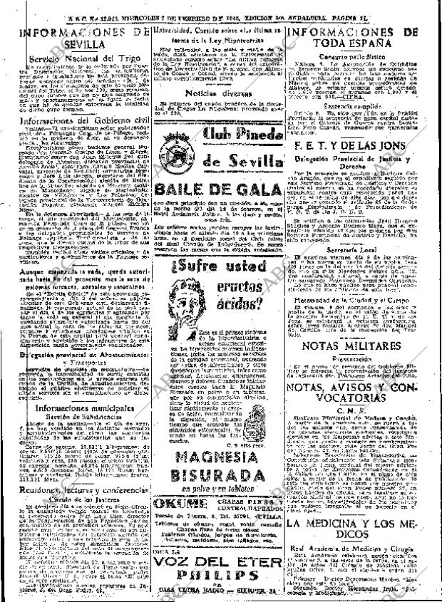 ABC SEVILLA 07-02-1945 página 11