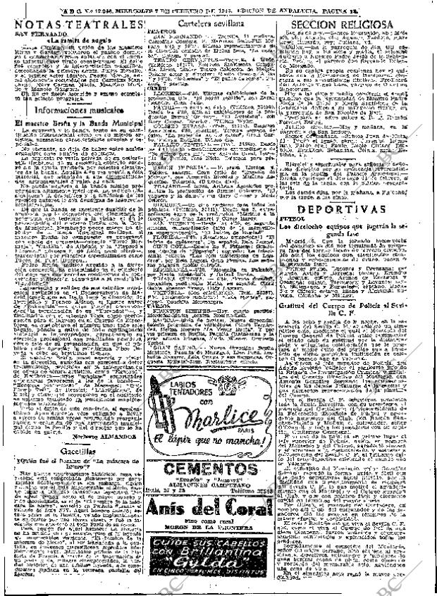 ABC SEVILLA 07-02-1945 página 13