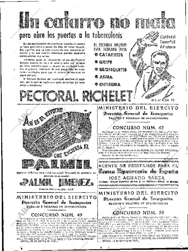 ABC SEVILLA 15-02-1945 página 10