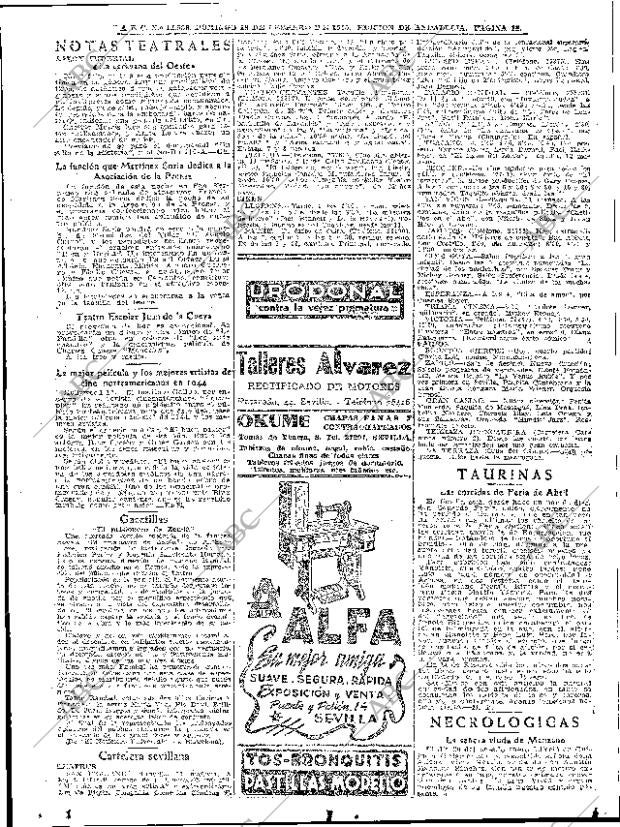 ABC SEVILLA 18-02-1945 página 18