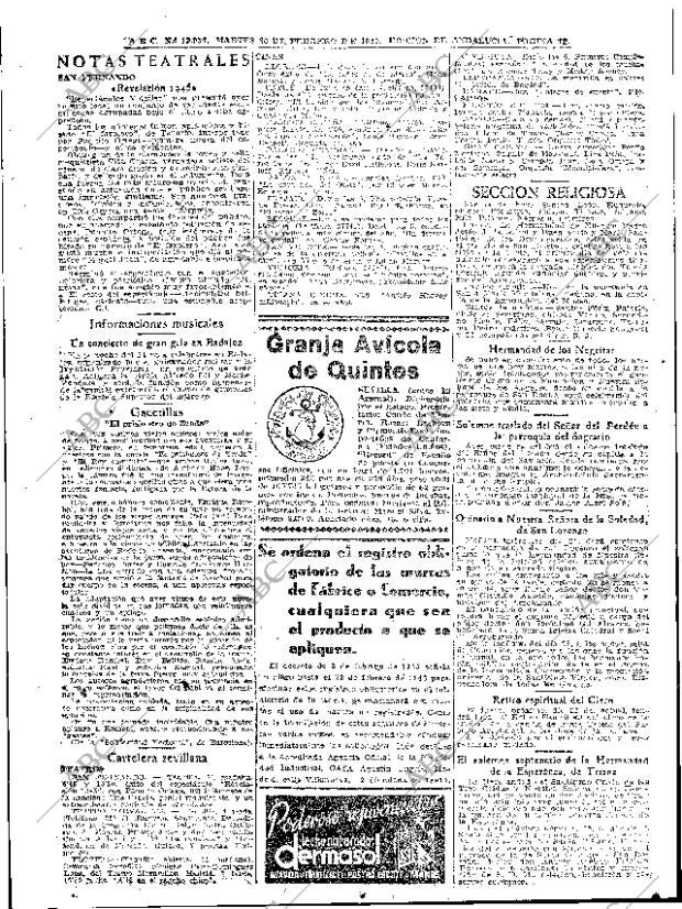 ABC SEVILLA 20-02-1945 página 12