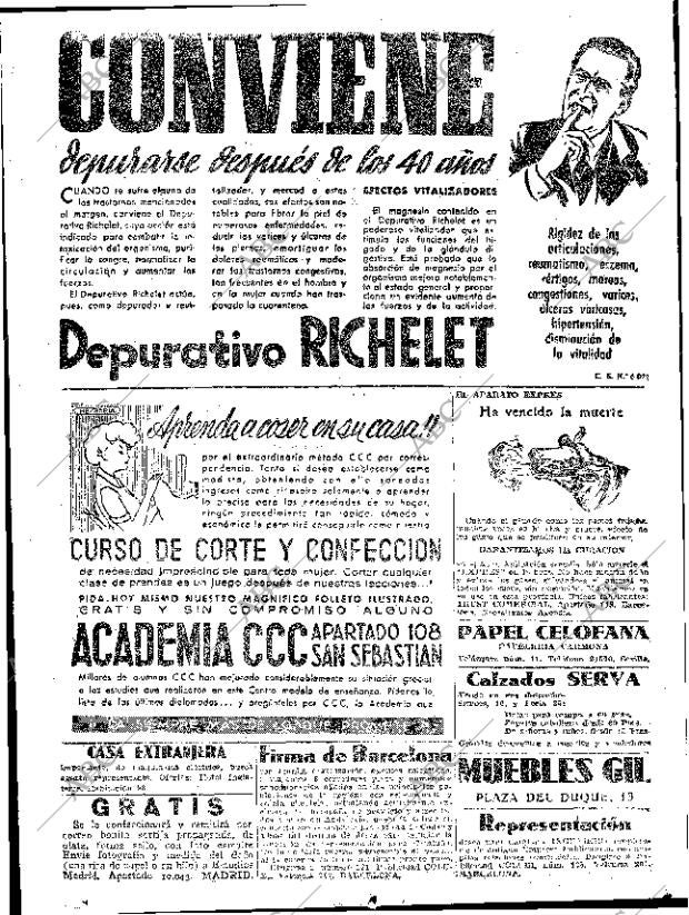 ABC SEVILLA 20-02-1945 página 14