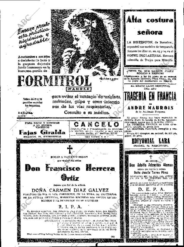 ABC SEVILLA 20-02-1945 página 16