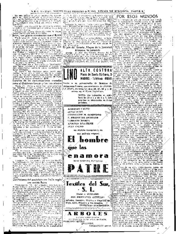 ABC SEVILLA 20-02-1945 página 7