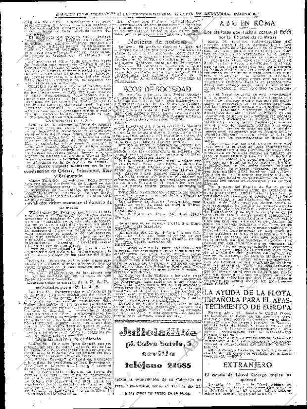 ABC SEVILLA 21-02-1945 página 8