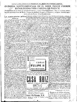 ABC SEVILLA 24-02-1945 página 5