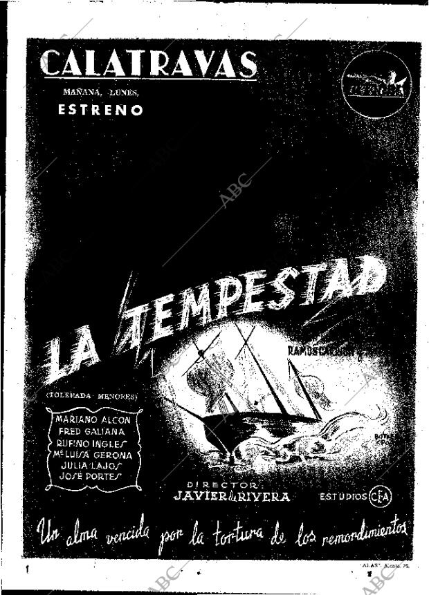 ABC MADRID 25-02-1945 página 16