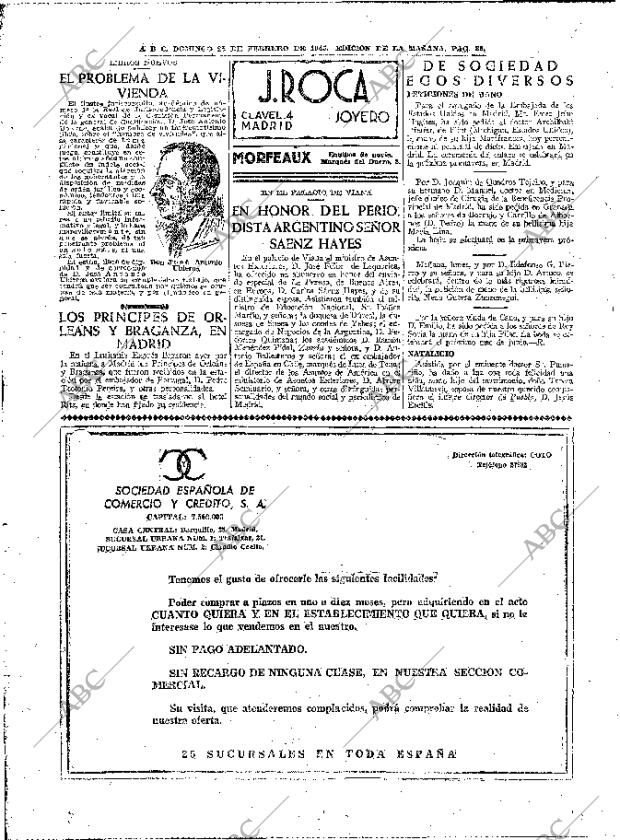 ABC MADRID 25-02-1945 página 36