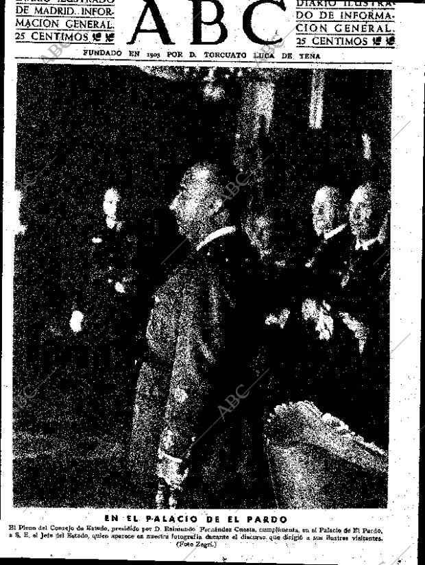 ABC SEVILLA 25-02-1945 página 1