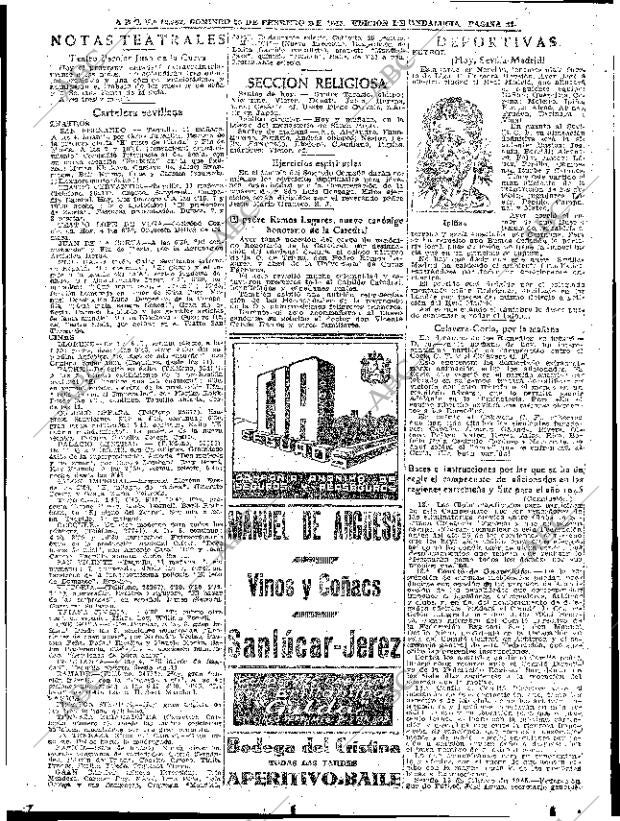 ABC SEVILLA 25-02-1945 página 21