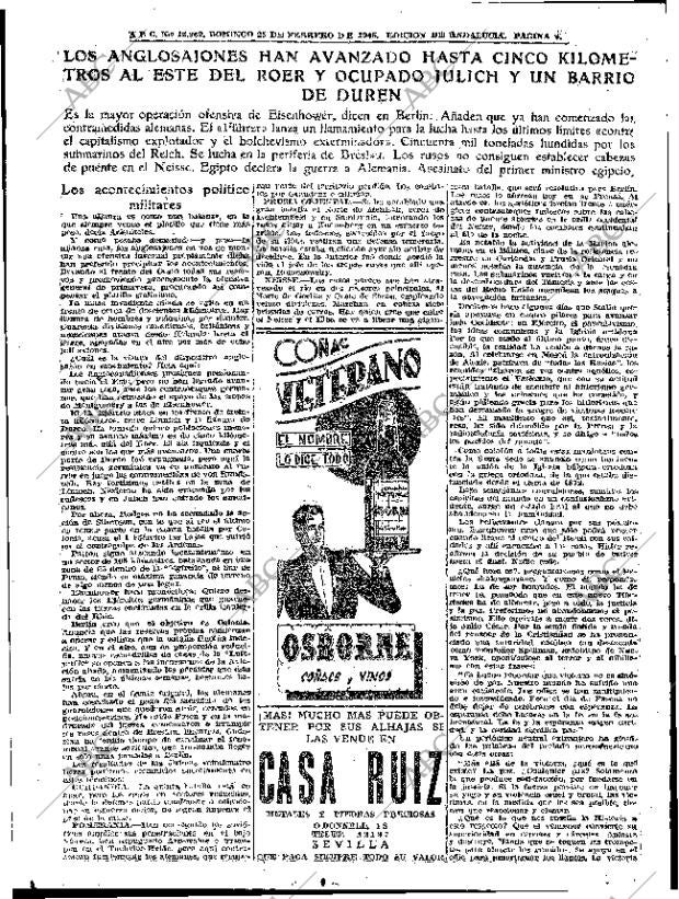 ABC SEVILLA 25-02-1945 página 9