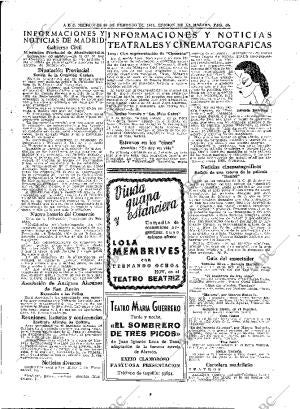 ABC MADRID 28-02-1945 página 15