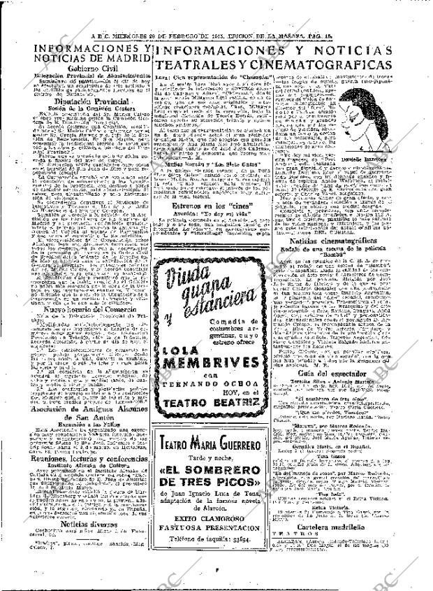 ABC MADRID 28-02-1945 página 15