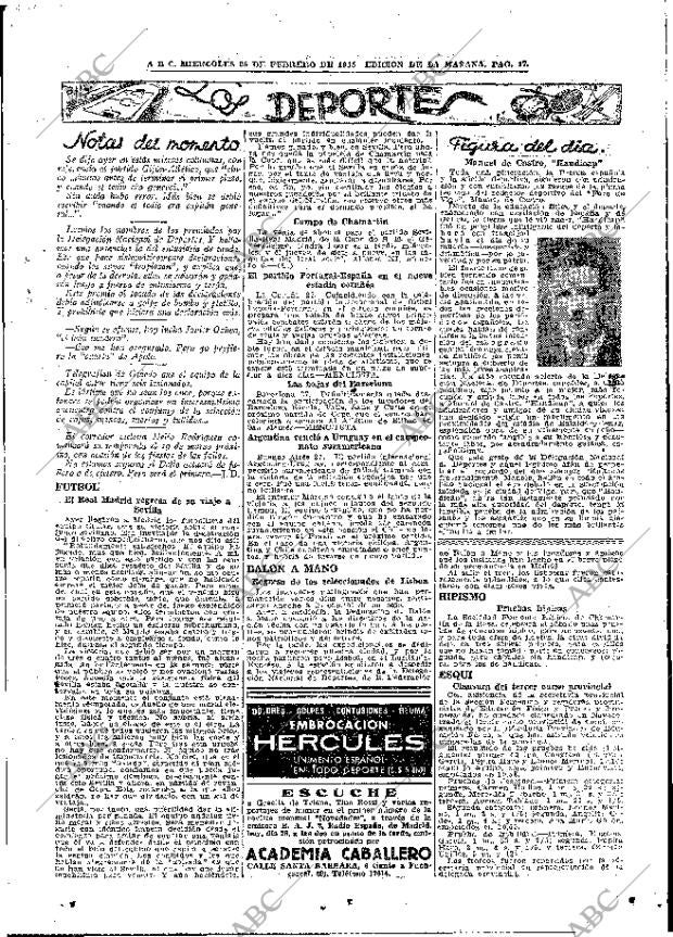 ABC MADRID 28-02-1945 página 17