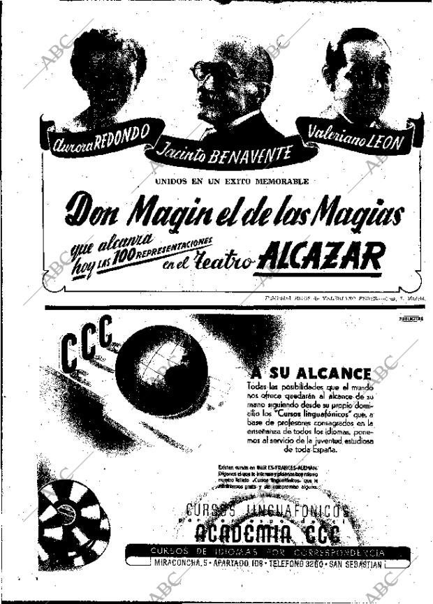 ABC MADRID 28-02-1945 página 4
