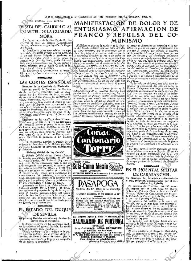 ABC MADRID 28-02-1945 página 9