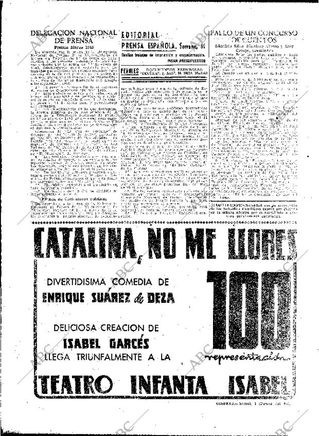 ABC MADRID 03-03-1945 página 6