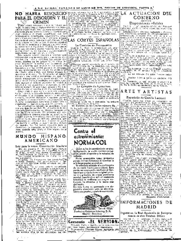 ABC SEVILLA 03-03-1945 página 4