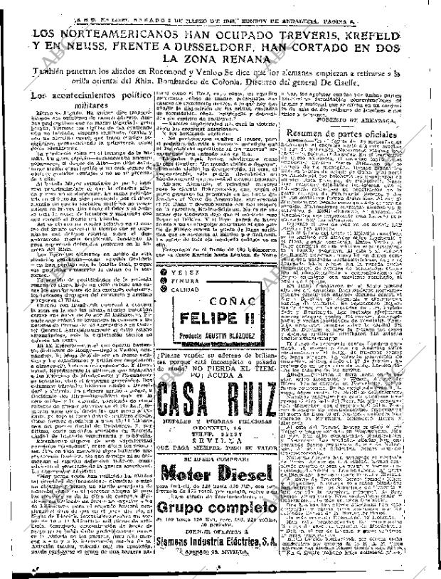 ABC SEVILLA 03-03-1945 página 5