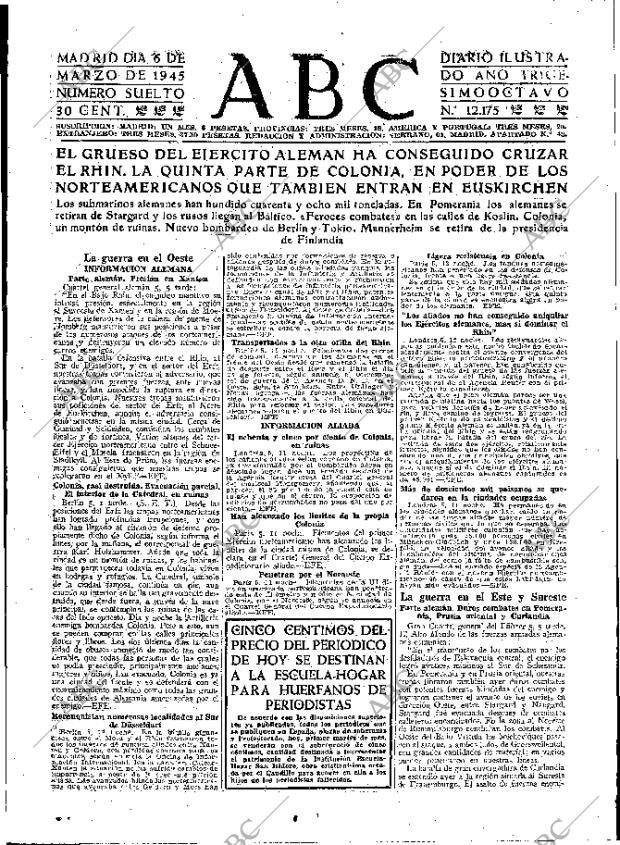 ABC MADRID 06-03-1945 página 15