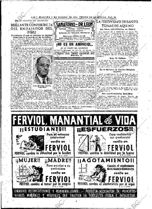 ABC MADRID 06-03-1945 página 20