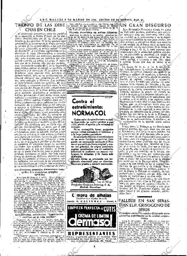 ABC MADRID 06-03-1945 página 21