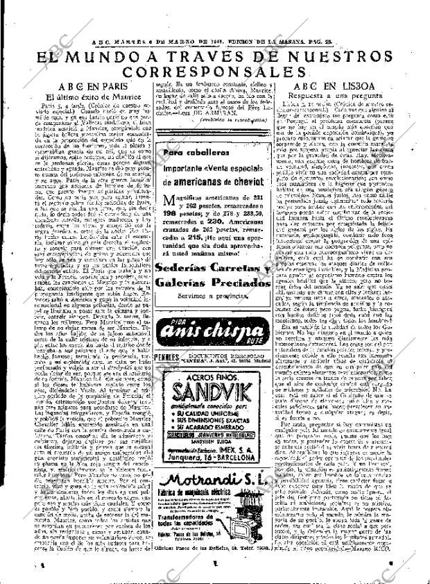 ABC MADRID 06-03-1945 página 23