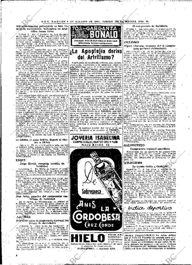 ABC MADRID 06-03-1945 página 30