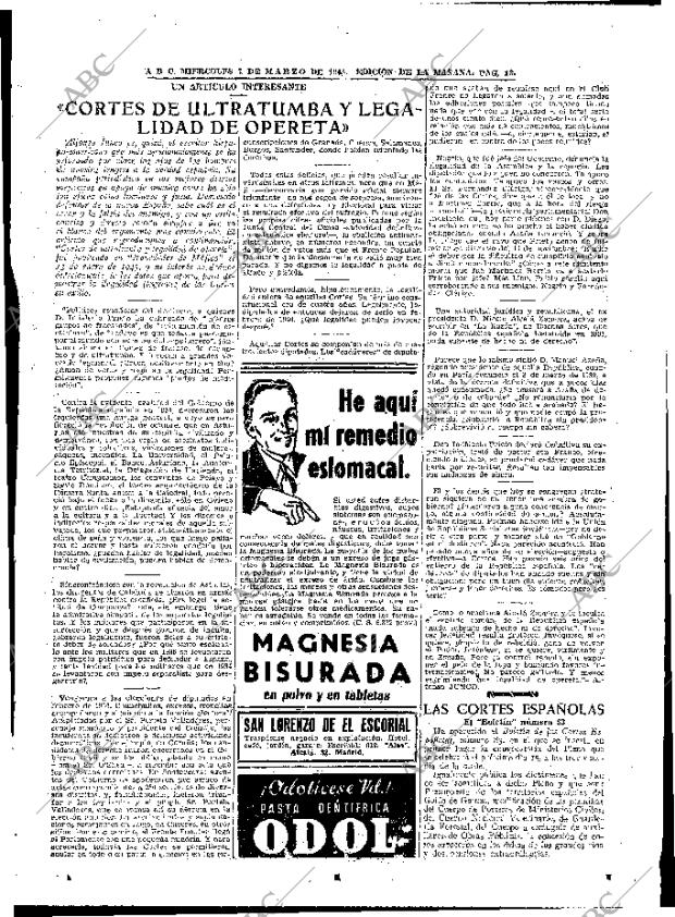 ABC MADRID 07-03-1945 página 13