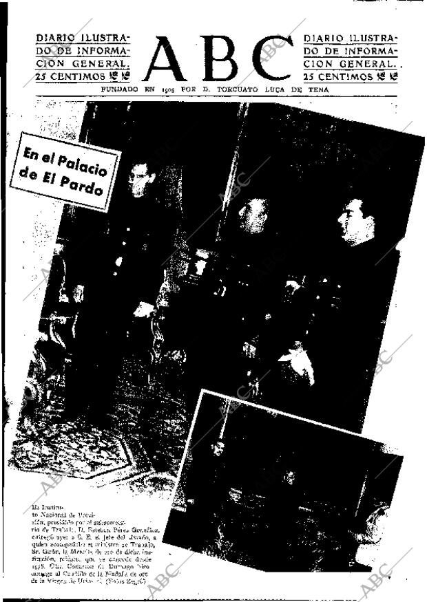 ABC MADRID 15-03-1945 página 1