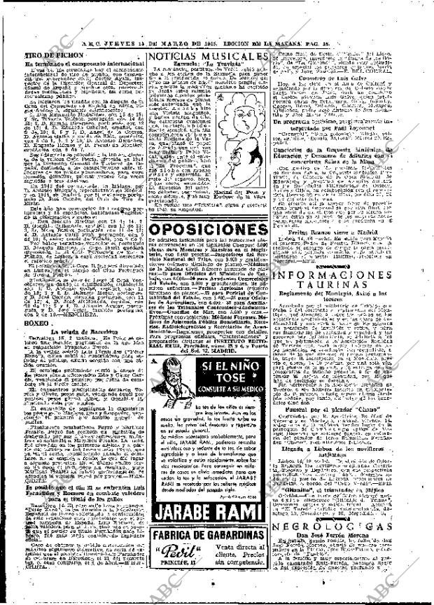 ABC MADRID 15-03-1945 página 18