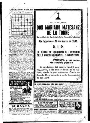 ABC MADRID 15-03-1945 página 21