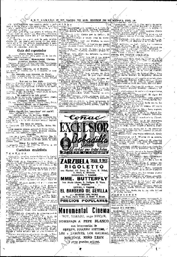 ABC MADRID 17-03-1945 página 16