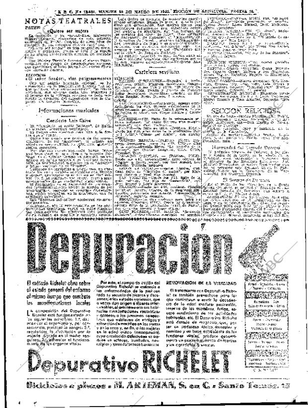 ABC SEVILLA 20-03-1945 página 10