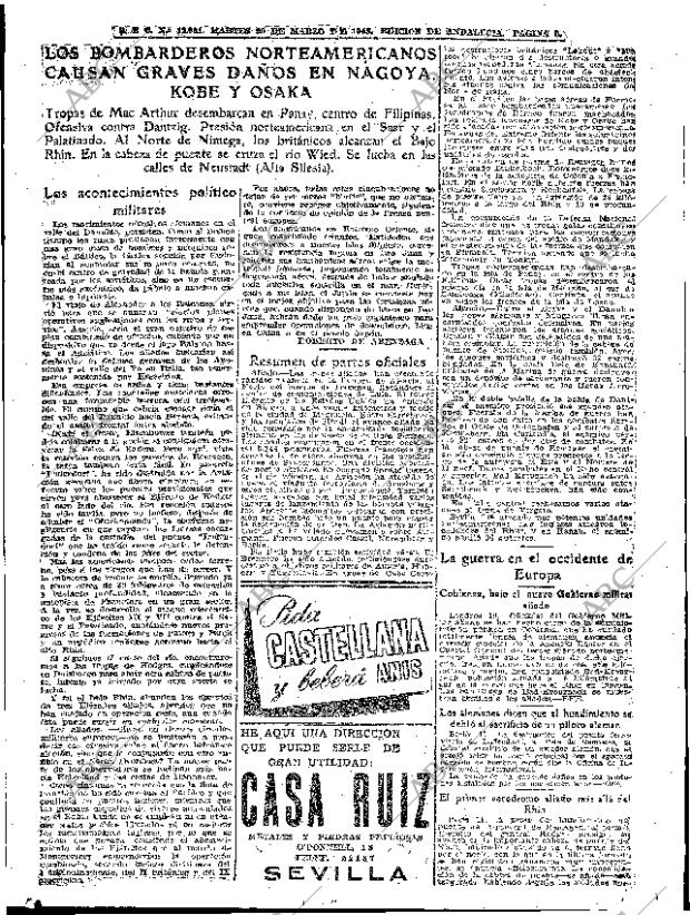 ABC SEVILLA 20-03-1945 página 5