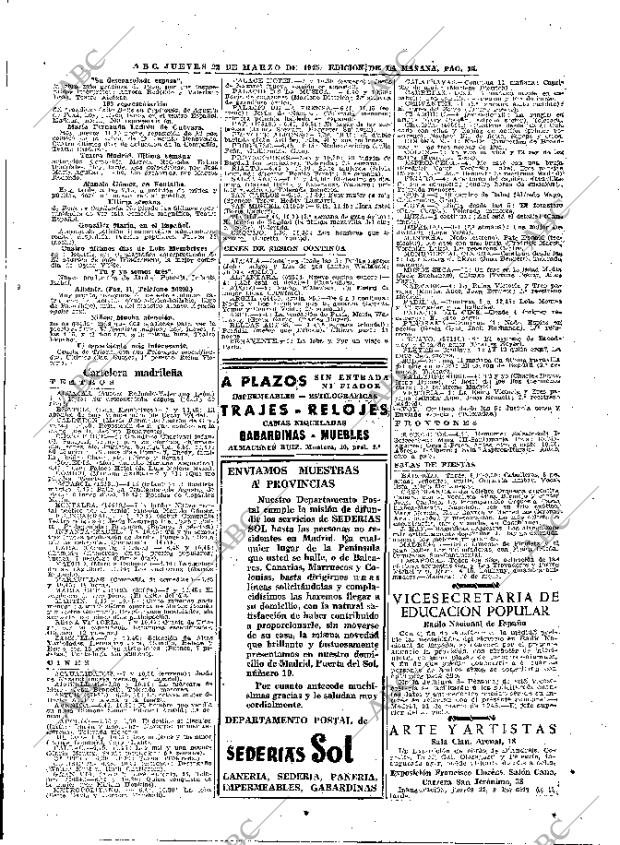 ABC MADRID 22-03-1945 página 15