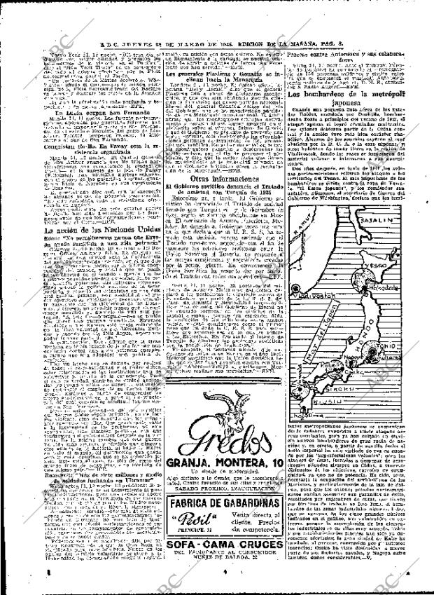 ABC MADRID 22-03-1945 página 8