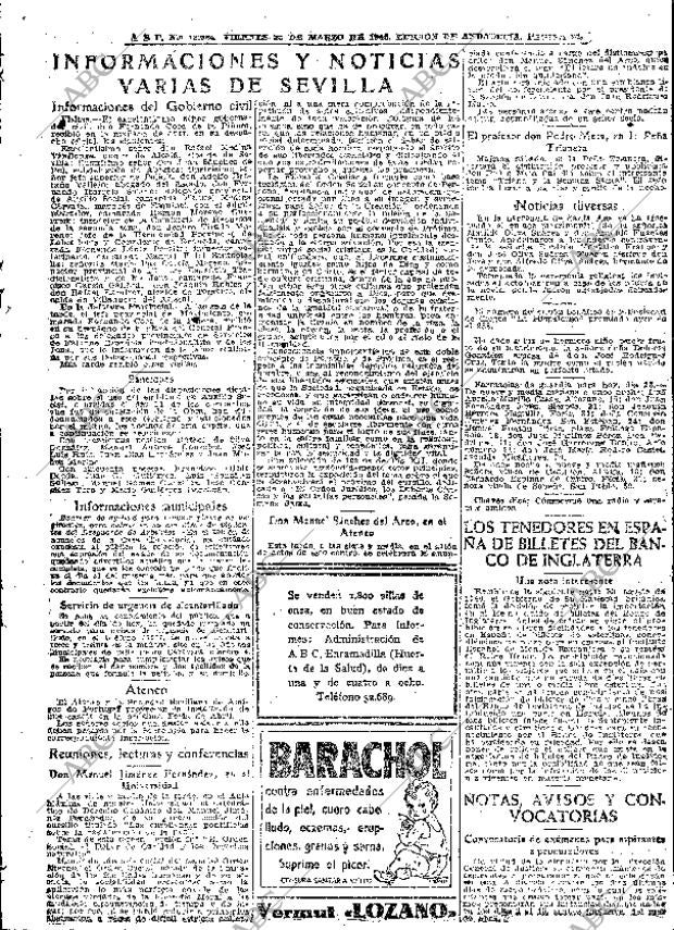 ABC SEVILLA 23-03-1945 página 11