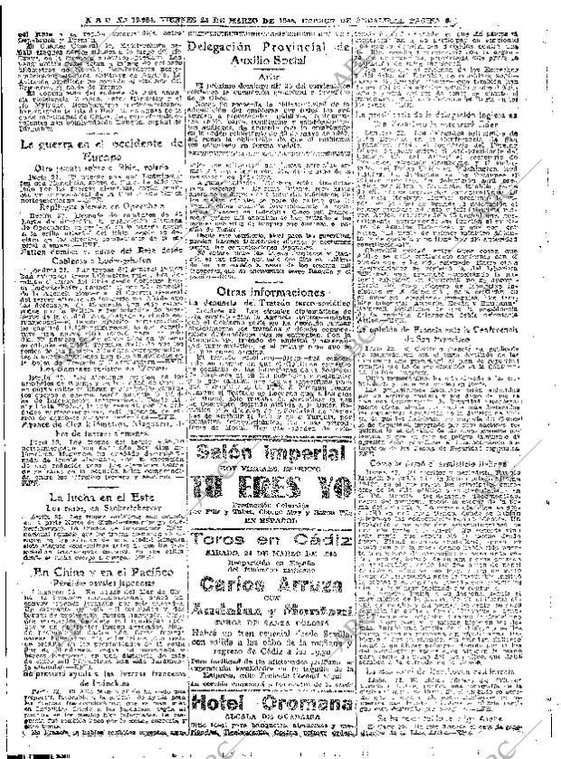 ABC SEVILLA 23-03-1945 página 6