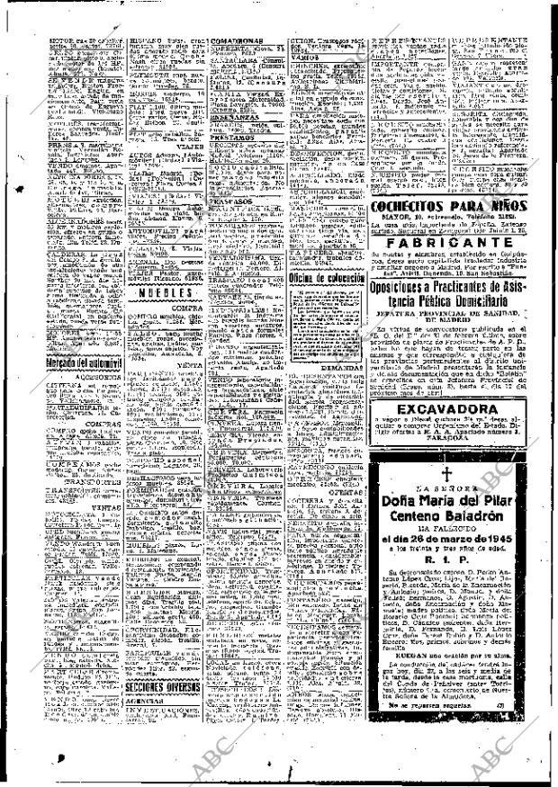 ABC MADRID 27-03-1945 página 25