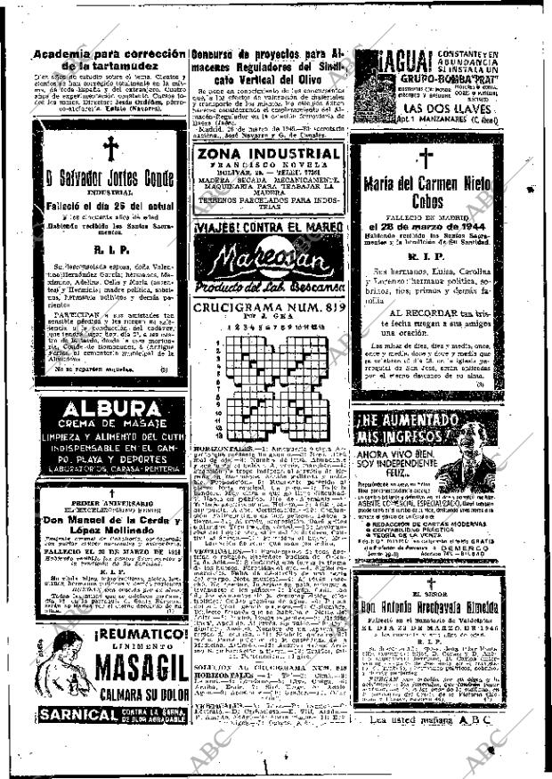 ABC MADRID 27-03-1945 página 26