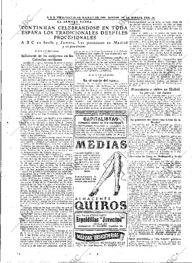 ABC MADRID 28-03-1945 página 11