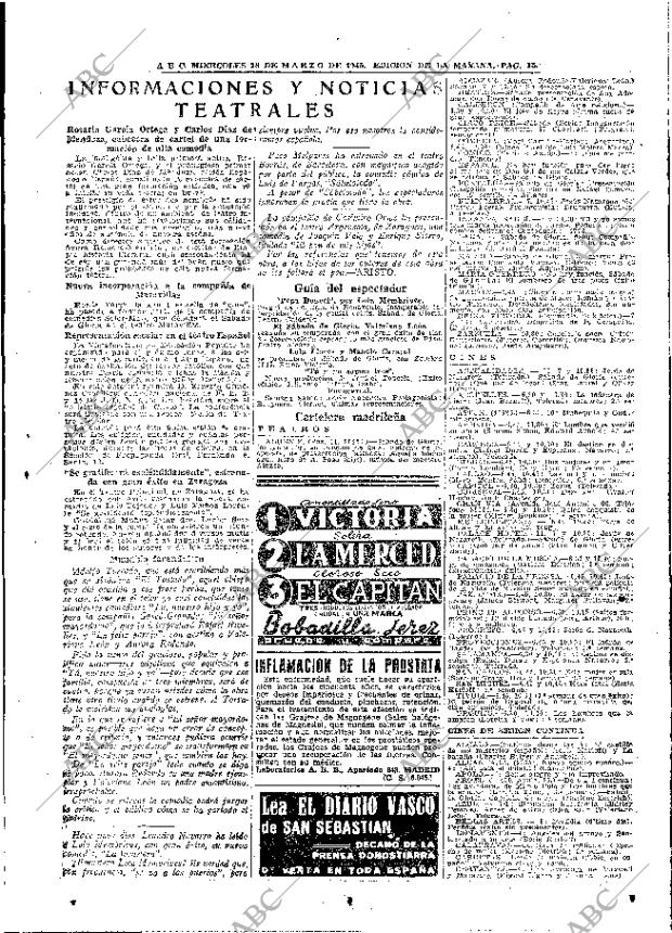 ABC MADRID 28-03-1945 página 15