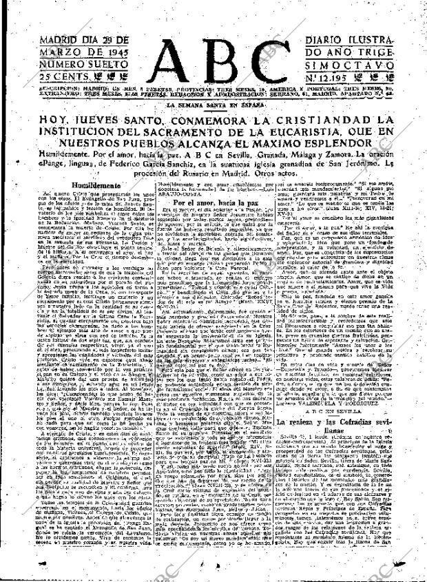 ABC MADRID 29-03-1945 página 15